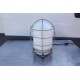 Lampe de Marine metal et Opaline blanche