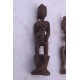 4 Statuettes Bois Afrique Senoufo Cote D'ivoire