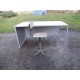 Bureau Fer Industriel Fer +Chaise Industrielle