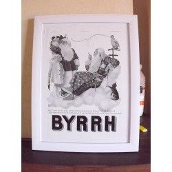 Affiche Pub Papier BYRRH 1937 par LG