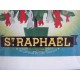 Affiche Pub Papier St Raphael 1938 par OPG