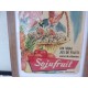 Affiche Pub SOJUFRUIT 1958 O Kley