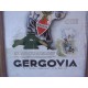 Affiche Pub Bougies GERGOVIA de P. Leconte 1933