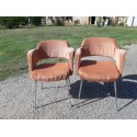 Paire de Fauteuils Knoll Saarinen