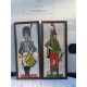 2 Gravures Militaria Hussard et Tambour éditions Bonsh