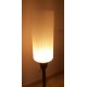 Lampe Vintage Laiton et Opaline Blanche