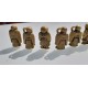 13 Figurines " Vieux Sages Japon "