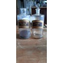 Paire de Flacons a Pharmacie en Verre Transparent