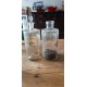 Paire de Flacons a Pharmacie en Verre Transparent