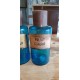 4 Flacons a Pharmacie en Verre Bleu