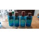 4 Flacons a Pharmacie en Verre Bleu