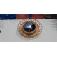 Miroir Sorcière des Années 60 en Osier