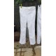 3 Pantalons de la Marine Blanc " Toulon "