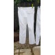 3 Pantalons de la Marine Blanc " Toulon "