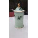 1 Pot a Pharmacie en Porcelaine Vert et Or
