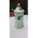 1 Pot a Pharmacie en Porcelaine Vert et Or