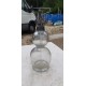 Bouteille a eau de Seltz Verre Transparent Double Boules