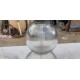 Bouteille a eau de Seltz Verre Transparent Double Boules