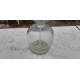 Bouteille a eau de Seltz Verre Transparent Double Boules