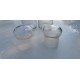 Paire de Flacons a Pharmacie en verre Transparent