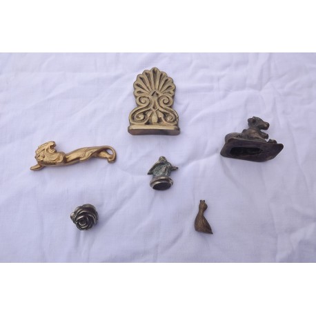 Lot de 6 petits Bronze anciens