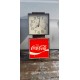2 Horloges Murales Coca-Cola USA Année 60