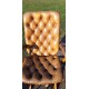 Paire de Fauteuils Cuir de Style Chesterfield