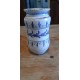 2 Pots a Pharmacie en Faience