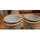 Paire de Pots a Pharmacie en Porcelaine