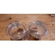 Paire de Pots a Pharmacie en Verre