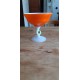 Coupe Vintage des Années 70 Opaline Orange