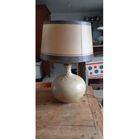 Lampe en Grés Vintage des Années 60