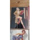 6 Affiches en Papier Glacé de Pin Up des Années 50