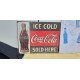 3 Publicités Coca Cola en Tole