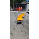 4 Chaises Vintage Chrome et Skai Marron Clair