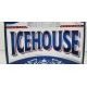 Plaque Publicitaire Américaine en Tole IceHouse Milwaukee