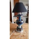 Lampe Année 60 chrome et faience