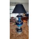 Lampe Année 60 chrome et faience