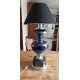 Lampe Année 60 chrome et faience