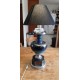 Lampe Année 60 chrome et faience