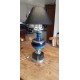 Lampe Année 60 chrome et faience