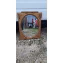 Miroir Bois et Stuk doré 19 éme