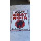 Plaque émaillée Café " Le Chat Noir "