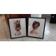 2 Dessins de Hicky Davo Vintage