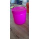 Lot Boites Vintage Plastic Orange et Rose