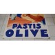 Affiche Originale de 1935 Du Pastis Olive