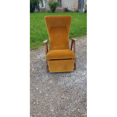 Fauteuil de Style Knoll Des Années 60 à Systéme