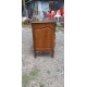 Commode 3 Tiroirs Noyer et Laiton