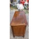 Commode 3 Tiroirs Noyer et Laiton