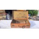 Valise vintage Cuir